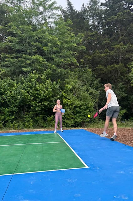 Noble Place Pickleball  Match