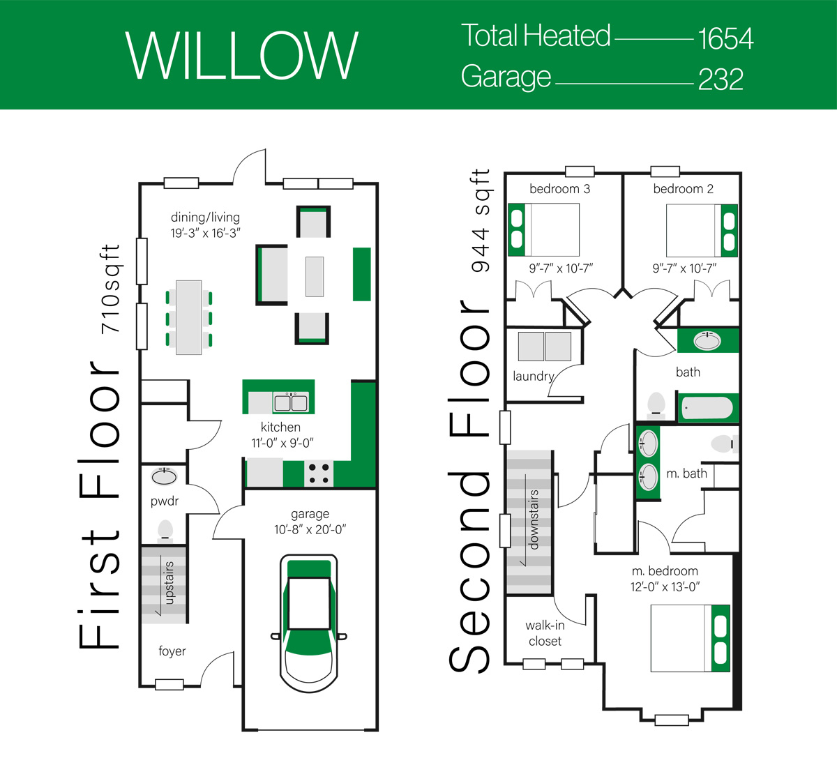 Willow Floor Plan